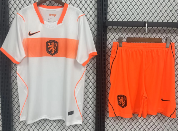 Netherlands Away Adult Set 1:1 Quality Soccer Jersey 26/27(2026)