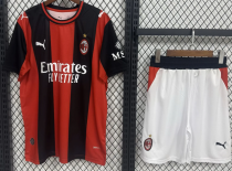 AC Milan Home Adult Set 1:1 Quality Soccer Jersey 26/27 AC Milan Home Adult Set 1:1 Quality Soccer Jersey 26/27