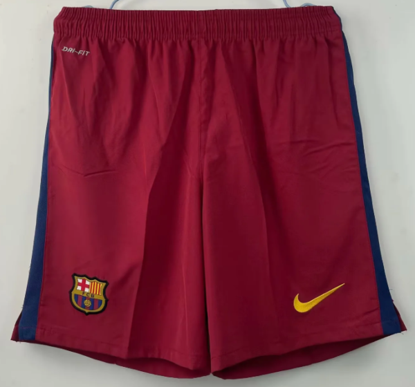 Barcelona Home Retro Fans 1:1 Quality Soccer Shorts 2015/2016