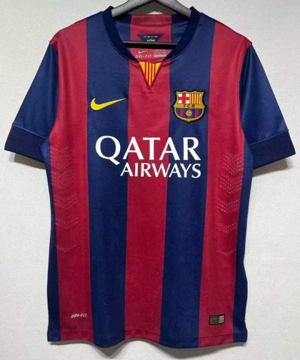 Barcelona Home Retro Fans 1:1 Quality Soccer Jersey 2014/2015