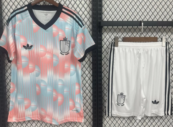 Belgium Away Adult Set 1:1 Quality Soccer Jersey 26/27(2026)