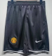 Manchester United Black Retro Fans 1:1 Quality Soccer Shorts 2007/2008