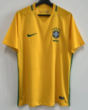 Brazil Home Retro Fans 1:1 Quality Soccer Jersey 2016