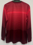 Portugal Home Long Sleeve Retro Fans 1:1  Quality Soccer Jersey 2014