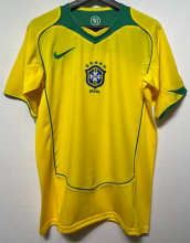 Brazil Home Retro Fans 1:1 Quality Soccer Jersey 2004