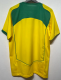Brazil Home Retro Fans 1:1 Quality Soccer Jersey 2004