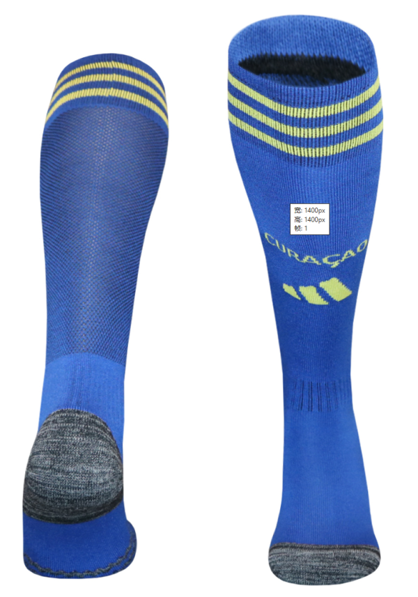 Curacao Home Soccer Socks 26/27