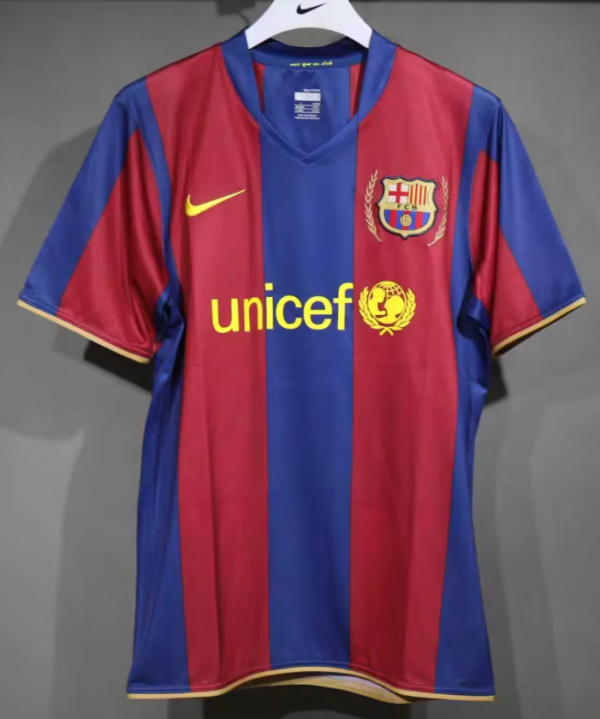 Barcelona Home Retro Player 1:1 Quality Soccer Jersey 2007/2008