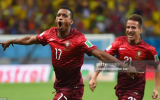 Portugal Home Retro Player 1:1  Quality Soccer Jersey 2014