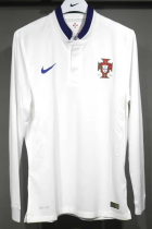 Portugal Away Long Sleeve Retro Player 1:1 Quality Soccer Jersey 2014 Portugal Away Long Sleeve Retro Player 1:1 Quality Soccer Jersey 2014