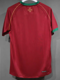 Portugal Home Retro Player 1:1 Quality Soccer Jersey 2006