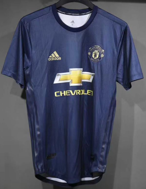 Manchester United Third Away Retro Player 1:1 Quality Soccer Jersey 2018/2019