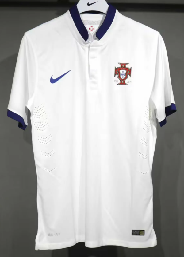 Portugal Away Retro Player 1:1  Quality Soccer Jersey 2014