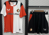 Feyenoord Rotterdam Home Kids 1:1 Quality Soccer Jersey 26/27