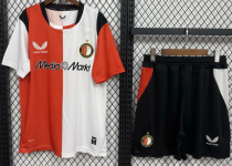 Feyenoord Rotterdam Home Kids 1:1 Quality Soccer Jersey 26/27