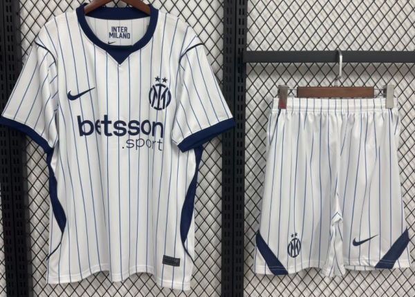 Inter Milan Away Adult Set 1:1 Quality Soccer Jersey 26/27