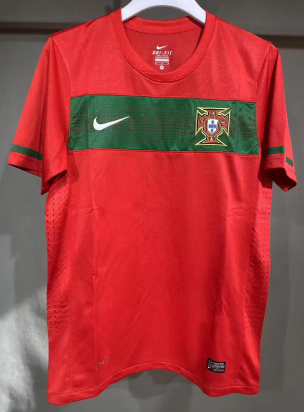 Portugal Home Retro Player 1:1 Quality Soccer Jersey 2010