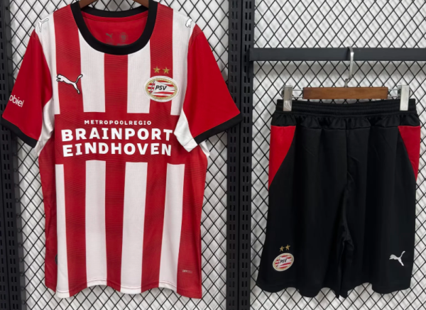 PSV Eindhoven Home Kids 1:1 Quality Soccer Jersey 26/27