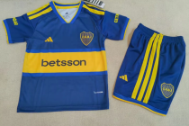 Boca Home Kids 1:1 Quality Soccer Jersey 26/27 Boca Home Kids 1:1 Quality Soccer Jersey 26/27