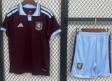 Aston Villa Home Adult Set 1:1 Quality Soccer Jersey 26/27
