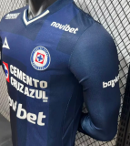Cruz Azul Third Away Long Sleeve Player 1:1 Quality Soccer Jersey 26/27