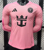 Inter Miami Home Long Sleeve Player 1:1 Quality Soccer Jersey 26/27