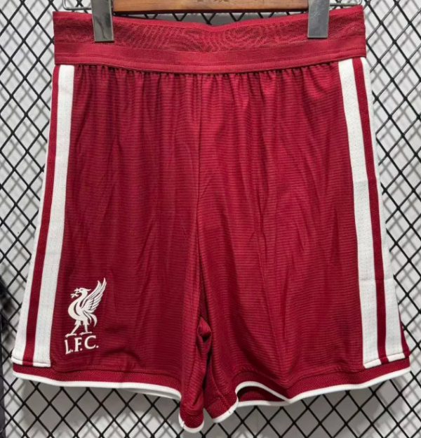 Liverpool Home Player 1:1 Quality Soccer Shorts 26/27