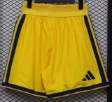 Boca Away Yellow Player 1:1 Quality Soccer Shorts 26/27