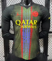 PSG Third Away  Long Sleeve Player 1:1 Quality Soccer Jersey 26/27