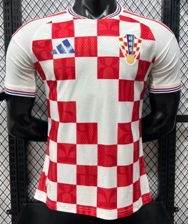 Croatia Home Player 1:1 Quality Soccer Jersey 27/28