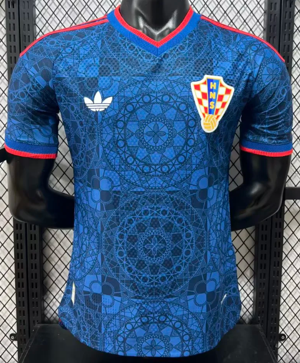 Croatia Away Player 1:1 Quality Soccer Jersey 27/28