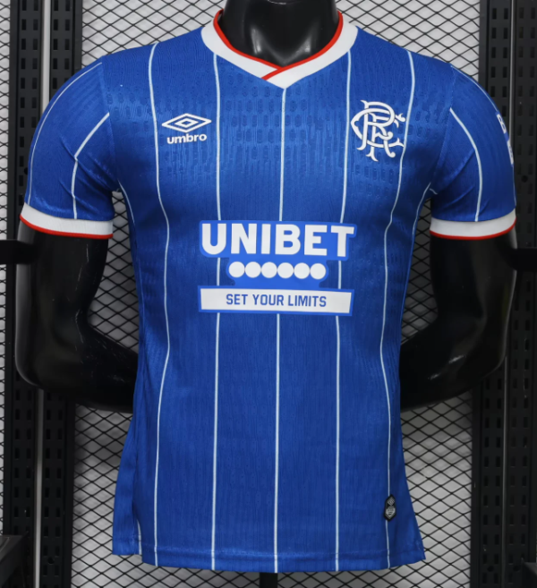 Rangers Home Player 1:1 Quality Soccer Jersey 26/27