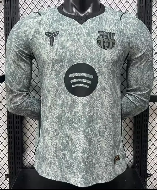 Barcelona Goalkeeper Long Sleeve Player 1:1 Quality Soccer Jersey 26/27