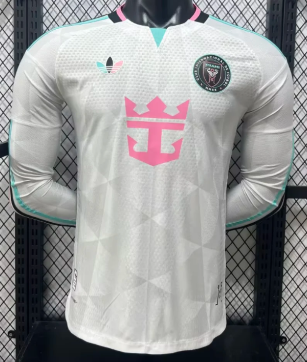 Inter Miami Third Away Long Sleeve Player 1:1 Quality Soccer Jersey 26/27