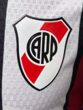 River Plate Away  Long Sleeve Player 1:1 Quality  Soccer Jersey 26/27