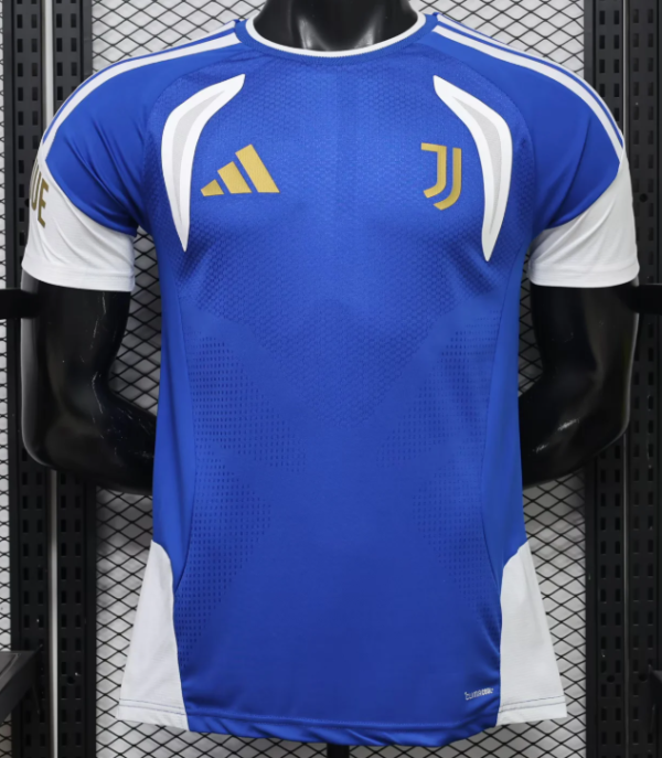 Juventus Training Suit Blue Player 1:1 Quality Soccer Jersey 26/27