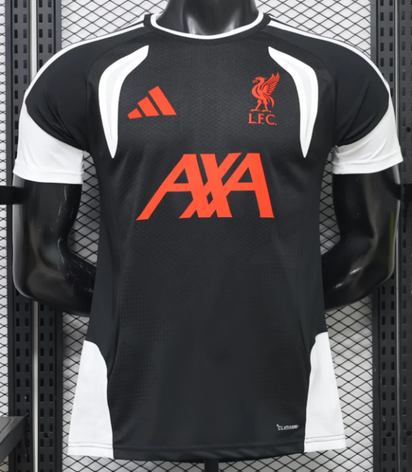 Liverpool Training Suit Black Player 1:1 Quality Soccer Jersey 26/27