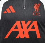 Liverpool Training Suit Long Sleeve Black Player 1:1 Quality Soccer Jersey 26/27
