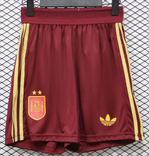 Spain Away 2 Star Player 1:1 Quality Soccer Shorts 26/27（2026）