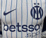 Inter Milan Away  Long Sleeve Player 1:1 Quality Soccer Jersey 26/27