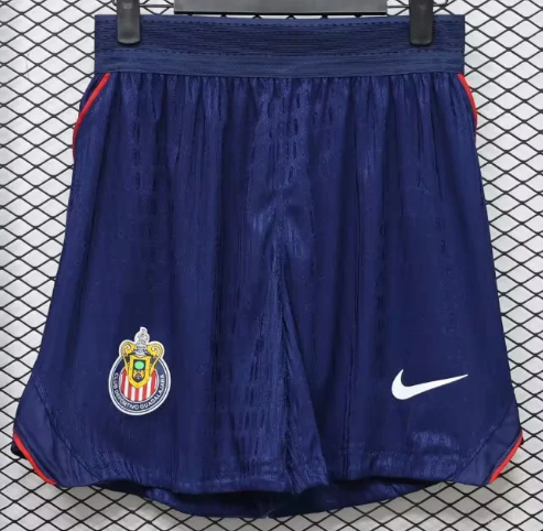 Chivas(Guadalajara) Home Player 1:1 Quality Soccer Shorts 26/27