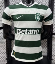 Sporting Lisbon Home Player 1:1 Quality  Soccer Jersey 26/27