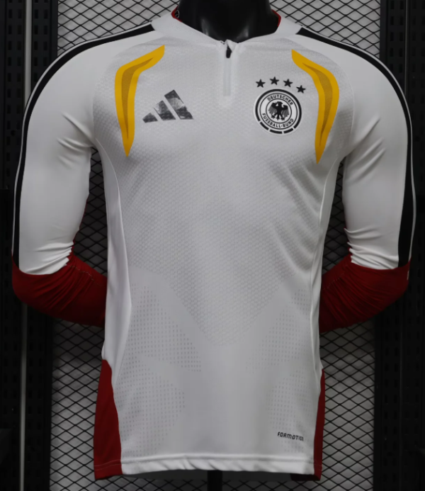 Germany Training Suit Long Sleeve Player 1:1 Quality Soccer Jersey 26/27（2026）