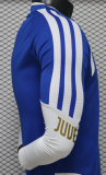 Juventus Training Suit Long Sleeve Blue Player 1:1 Quality Soccer Jersey 26/27