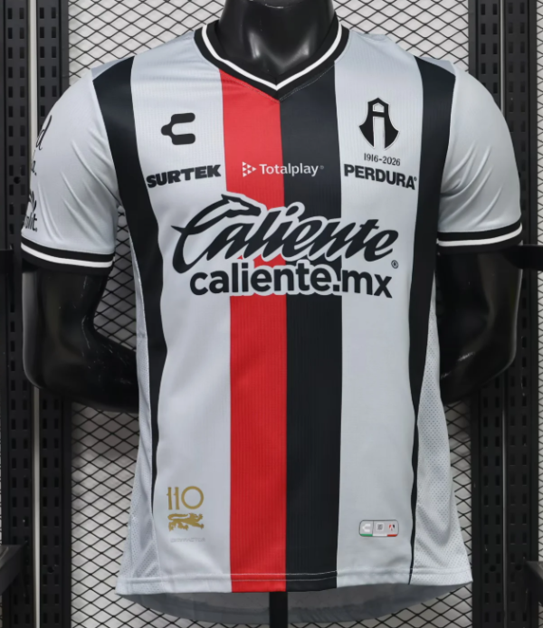 Atlas Away Player 1:1 Quality Soccer Jersey 26/27