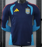 Spain Training Suit Long Sleeve Player 1:1 Quality Soccer Jersey 26/27（2026）