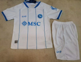 Napoli Away Kids 1:1 Quality Soccer Jersey 26/27