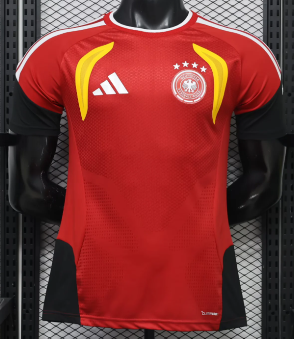 Germany Training Suit Red Player 1:1 Quality Soccer Jersey 26/27(2026)