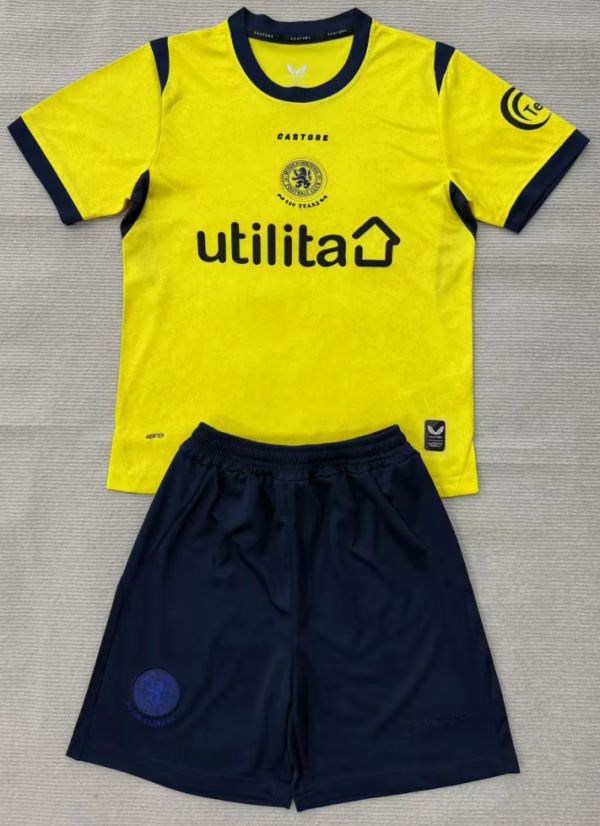 Middlesbrough Third Away Kids 1:1 Quality Soccer Jersey 26/27