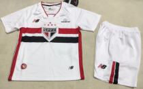 Sao Paulo Home Kids 1:1 Quality Soccer Jersey 26/27 Sao Paulo Home Kids 1:1 Quality Soccer Jersey 26/27